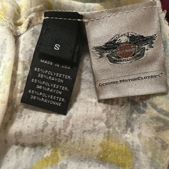 Gorgeous Harley Davidson Open Back Tank Top - Picture 7 of 7